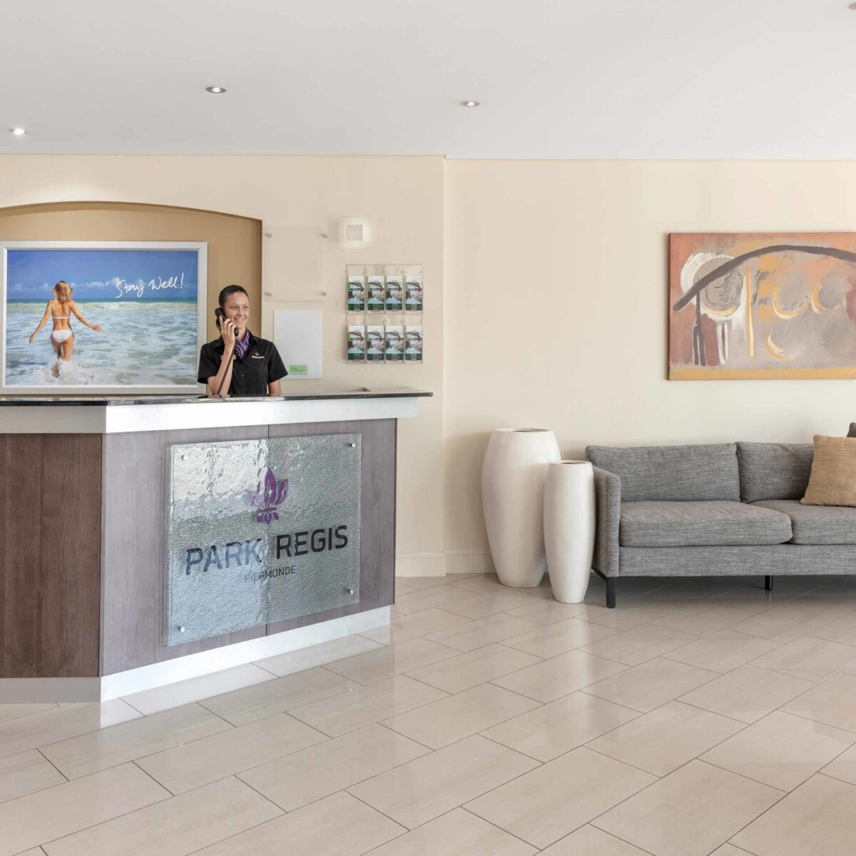 Piermonde Apartments Hotel Reception