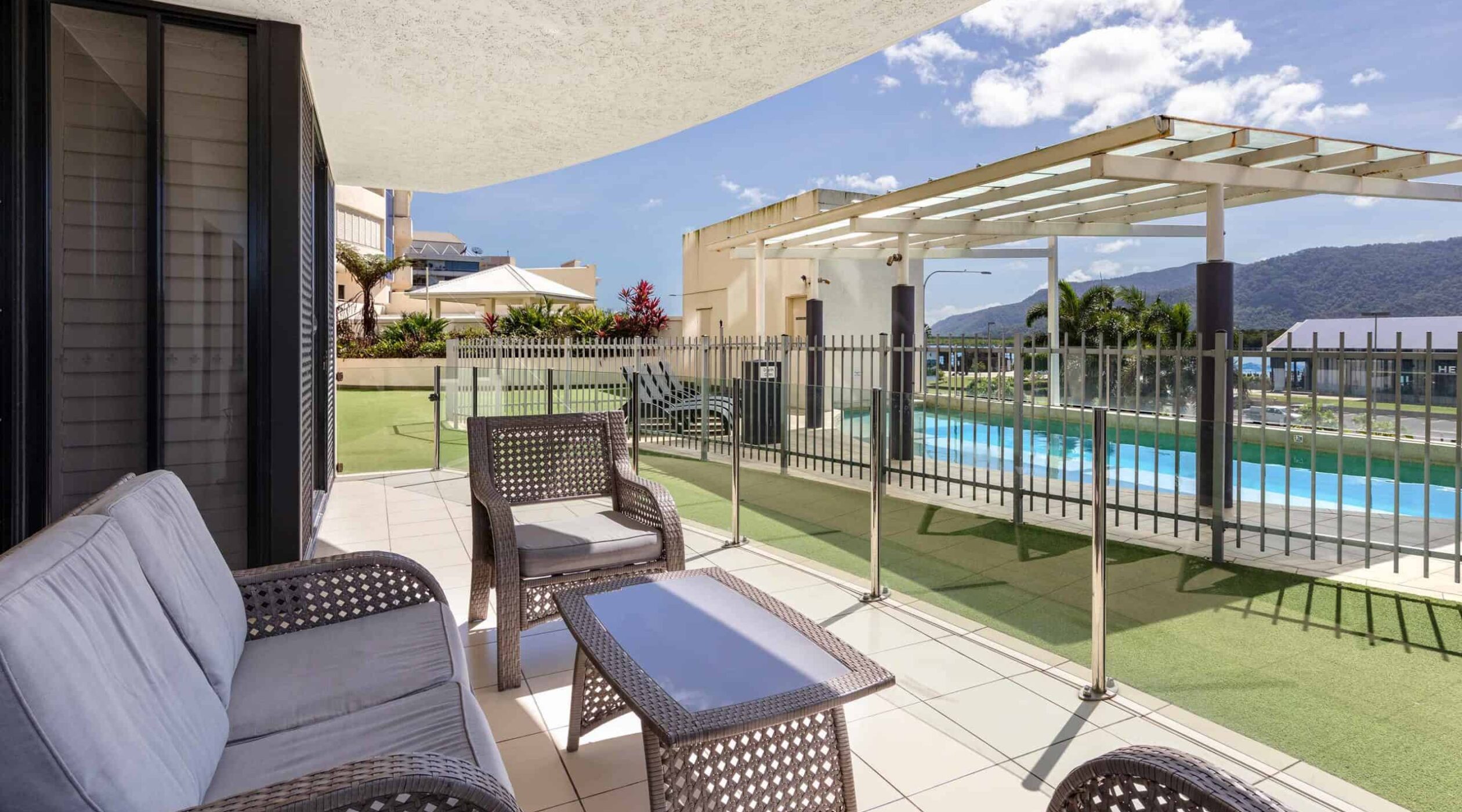 Three Bedroom Pool View