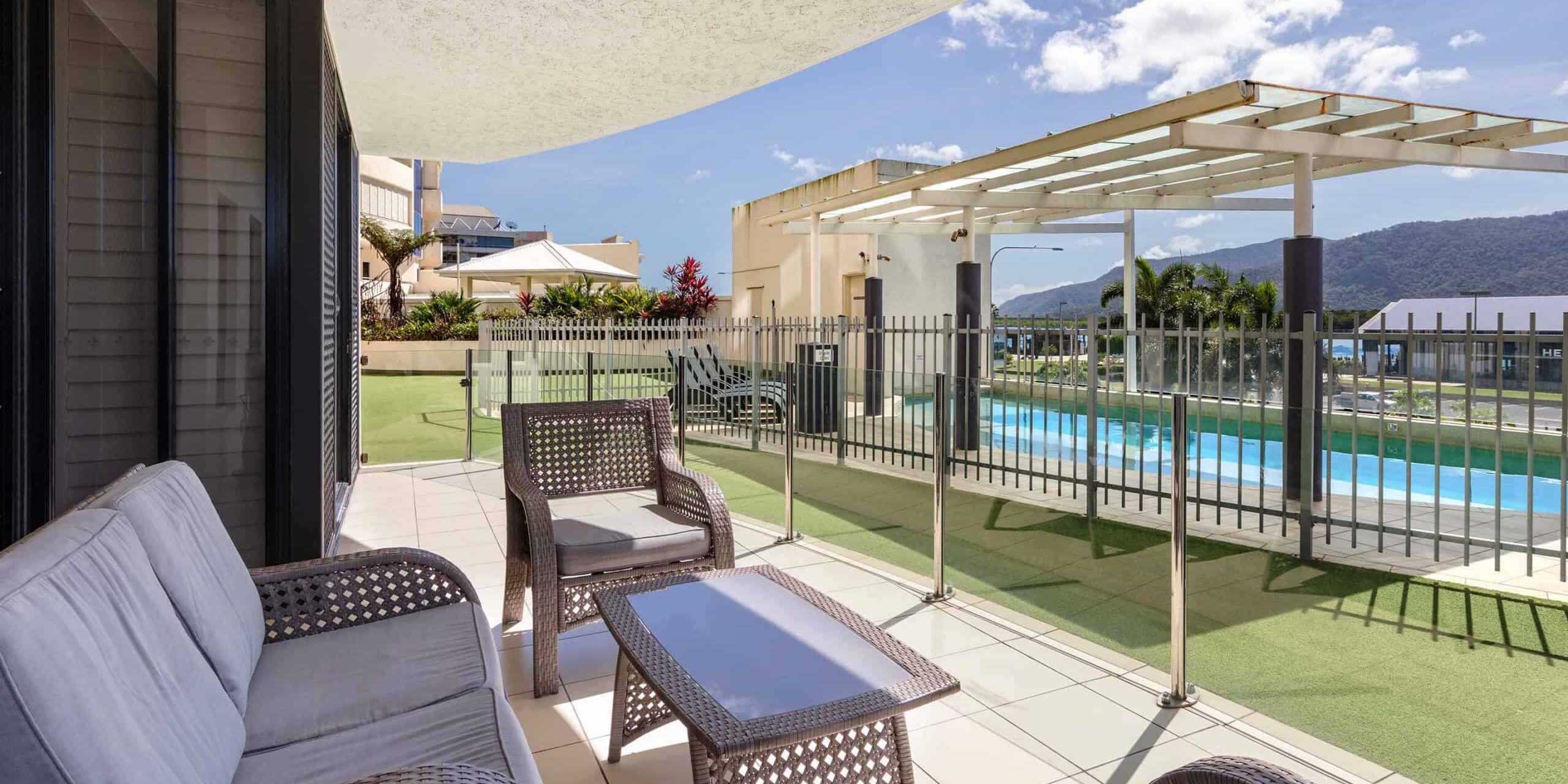 Three Bedroom Pool View